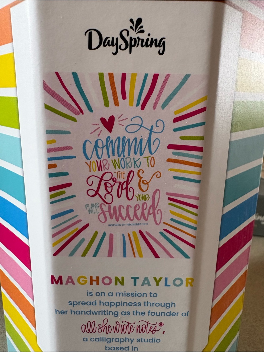 Maghon Taylor Colorful Inspirational Wall Art - Multicolor